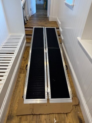 Ramp at The Boat House Rothiemurchus wheel chair accessible ground floor